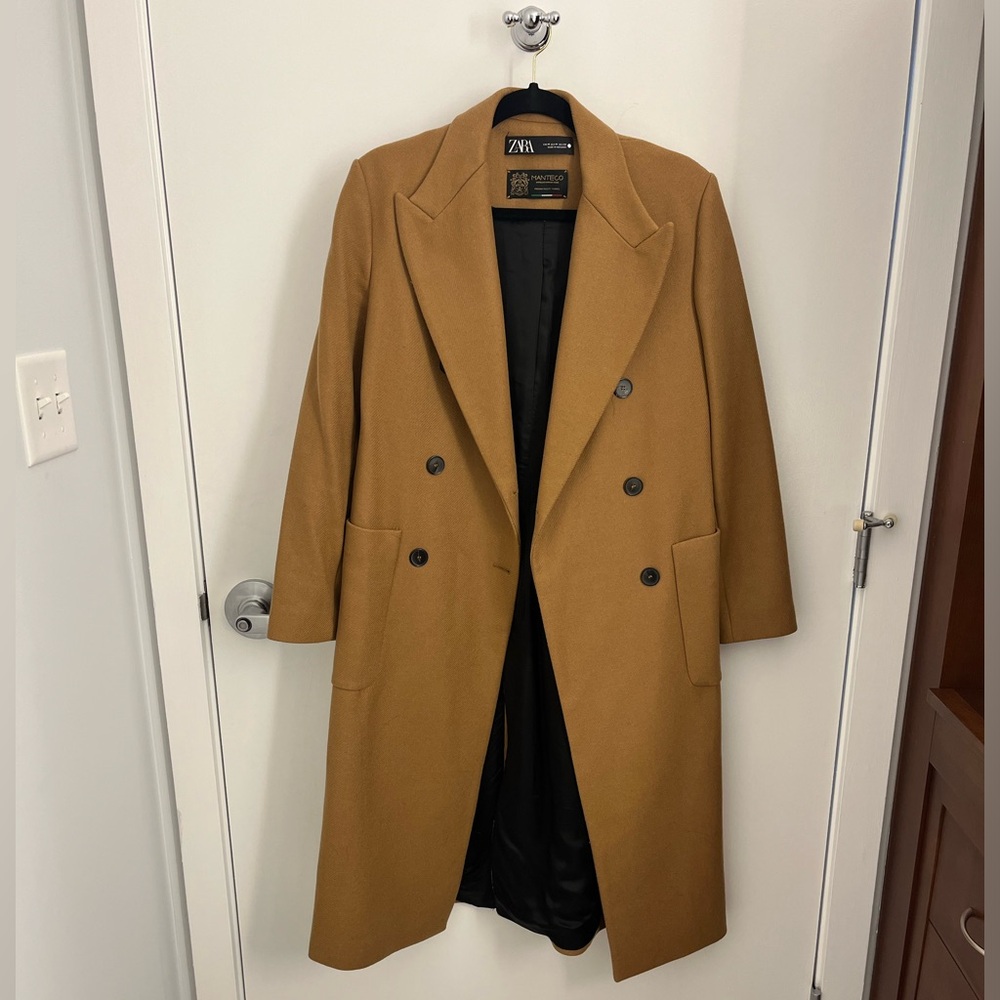 Zara Manteco Wool Coat